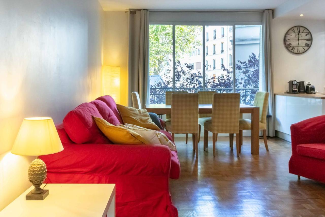 Paris City - Spacious 3 Rooms Flat For Families - 3 Minutes From Metro Station Exterior foto