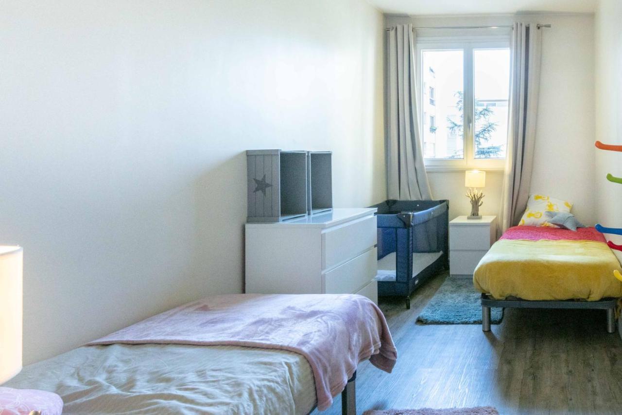 Paris City - Spacious 3 Rooms Flat For Families - 3 Minutes From Metro Station Exterior foto