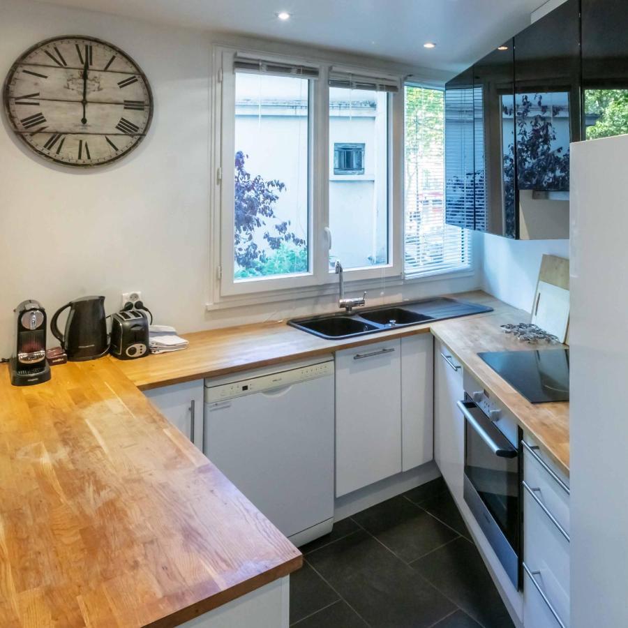 Paris City - Spacious 3 Rooms Flat For Families - 3 Minutes From Metro Station Exterior foto
